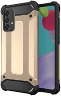 Hybrid Armor plastový kryt na Samsung Galaxy A52 5G/4G, zlatý - Phone Cover