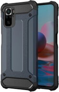 Hybrid Armor plastový kryt na Xiaomi Redmi Note 10 / 10S, modrý - Phone Cover