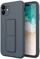 Kickstand silikónový kryt na iPhone 7/8/SE 2020, modrý - Kryt na mobil