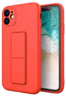 Kickstand silikonový kryt na Xiaomi 10X 4G / Note 9, červený - Phone Cover