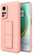Kickstand silikonový kryt na Xiaomi Mi 10T Pro / Mi 10T, růžový - Phone Cover