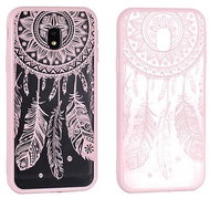Lace Pattern 3 plastový kryt na Huawei P9 Lite 2017, růžový - Phone Cover