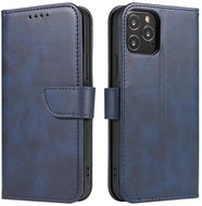 Magnet knížkové kožené pouzdro na Huawei P40 Lite 5G, modré - Phone Case