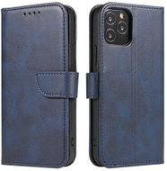 Magnet knížkové kožené pouzdro na LG K62 / K52 / K42, modré - Phone Case