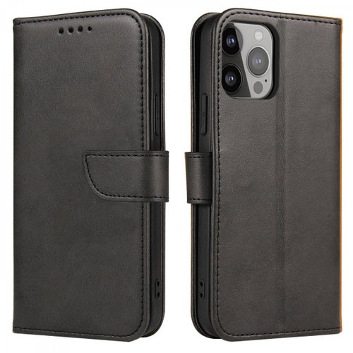 Magnet knížkové kožené pouzdro na Motorola Moto G100 / Edge S, černé, 30312 - Phone Case - Main image