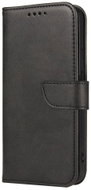 Magnet knížkové kožené pouzdro na OnePlus 8 Pro, černé - Phone Case