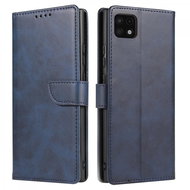 Magnet knížkové kožené pouzdro na Samsung Galaxy A22 4G, modré - Phone Case