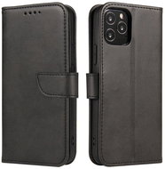 Magnet knížkové kožené pouzdro na Samsung Galaxy A52s 5G / A52 5G / A52 4G, černé - Phone Case