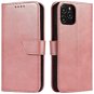Magnet knížkové kožené pouzdro na Samsung Galaxy A72 4G, růžové - Phone Case