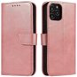Magnet knížkové kožené pouzdro na Samsung Galaxy M31s, růžové - Phone Case