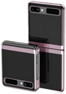 Plating Case ochranný kryt na Samsung Galaxy Z Flip, ružový - Kryt na mobil