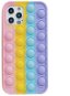 Pop It silikónový kryt na iPhone 11 Pro Max, multicolor - Kryt na mobil