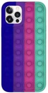 Pop It silikónový kryt na iPhone 12 Pro Max, multicolor, 06036 - Kryt na mobil