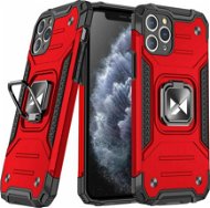 Ring Armor plastový kryt na iPhone 11 Pro, červený - Phone Cover