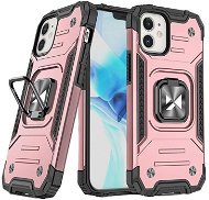 Ring Armor plastový kryt na iPhone 12 mini, růžový - Phone Cover