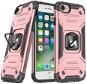 Ring Armor plastový kryt na iPhone 7/8/SE 2020, růžový - Phone Cover