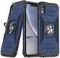 Ring Armor plastový kryt na iPhone XR, modrý - Phone Cover
