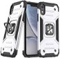 Ring Armor plastový kryt na iPhone XR, stříbrný - Phone Cover