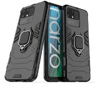 Ring Armor plastový kryt na Realme Narzo 50A, černý - Phone Cover