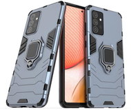 Ring Armor plastový kryt na Samsung Galaxy A72 4G, modrý, 25427 - Phone Cover