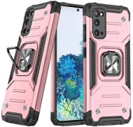 Ring Armor plastový kryt na Samsung Galaxy S20 Ultra, ružový - Kryt na mobil