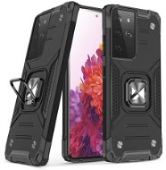 Ring Armor plastový kryt na Samsung Galaxy S22 Ultra, černý, 39827 - Phone Cover