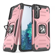 Ring Armor plastový kryt na Samsung Galaxy S22 Ultra, zlatý - Phone Cover