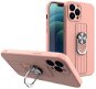 Phone Cover Ring silikonový kryt na Samsung Galaxy A13 5G, růžový - Kryt na mobil