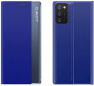 Sleep Case knížkové pouzdro na Samsung Galaxy A03s, modré - Phone Case