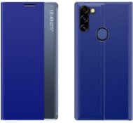 Sleep Case knížkové pouzdro na Samsung Galaxy A11 / M11, modré - Phone Case