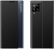 Sleep Case knížkové pouzdro na Samsung Galaxy A12 / M12, černé - Phone Case