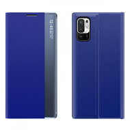 Sleep Case knížkové pouzdro na Xiaomi Redmi Note 10 5G / Poco M3 Pro, modré - Phone Case