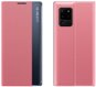 Sleep Case Smart Window knížkové pouzdro na Xiaomi Mi 11, růžové - Phone Case