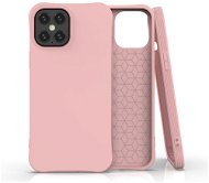 Soft Color kryt na iPhone 12 Pro Max, růžový - Phone Cover