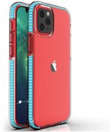 Spring Case silikonový kryt na iPhone 12 / 12 Pro, světlomodrý - Phone Cover
