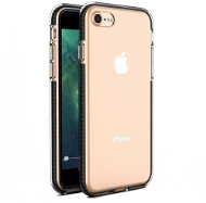 Spring Case silikónový kryt na iPhone 7/8/SE 2020, čierny - Kryt na mobil
