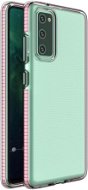 Spring Case silikonový kryt na Samsung Galaxy A12 / M12, světlorůžový - Phone Cover