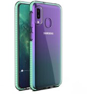 Spring Case silikonový kryt na Samsung Galaxy A20e, zelený - Phone Cover