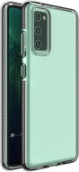 Spring Case silicone cover for Samsung Galaxy A72 4G, black, 33972 - Phone Cover
