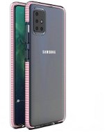 Spring Case silikónový kryt na Samsung Galaxy M51, ružový - Kryt na mobil