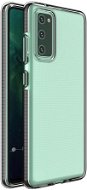 Spring Case silikonový kryt na Samsung Galaxy S21 Ultra 5G, černé - Phone Cover