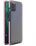 Spring Case silikonový kryt na Xiaomi Redmi 10X 4G / Redmi Note 9, světlorůžový - Phone Cover
