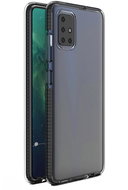 Spring Case silikonový kryt na Xiaomi Redmi Note 9 Pro / Redmi Note 9S, černý - Phone Cover