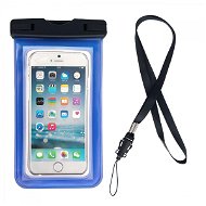Swimming Bag vodotesné puzdro na mobil 6,7", modré - Puzdro na mobil