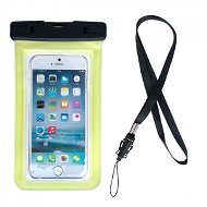 Swimming Bag vodotěsné pouzdro na mobil 6.7'', žluté - Phone Case