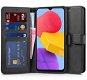 Phone Case Tech-Protect Wallet knížkové pouzdro na Samsung Galaxy M13, černé - Pouzdro na mobil