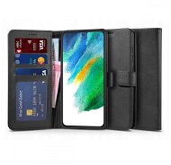 Tech-Protect Wallet knížkové pouzdro na Samsung Galaxy S21 FE, černé - Phone Case
