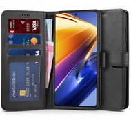 Tech-Protect Wallet knížkové pouzdro na Xiaomi Poco F4 5G, černé - Phone Case