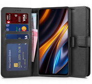 Tech-Protect Wallet knížkové pouzdro na Xiaomi Poco X4 GT, černé - Phone Case