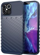 Thunder silikonový kryt na iPhone 12 / 12 Pro, modrý - Phone Cover
